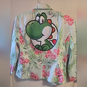 Floral COSPLAYYOSHI Upcycled Jacket